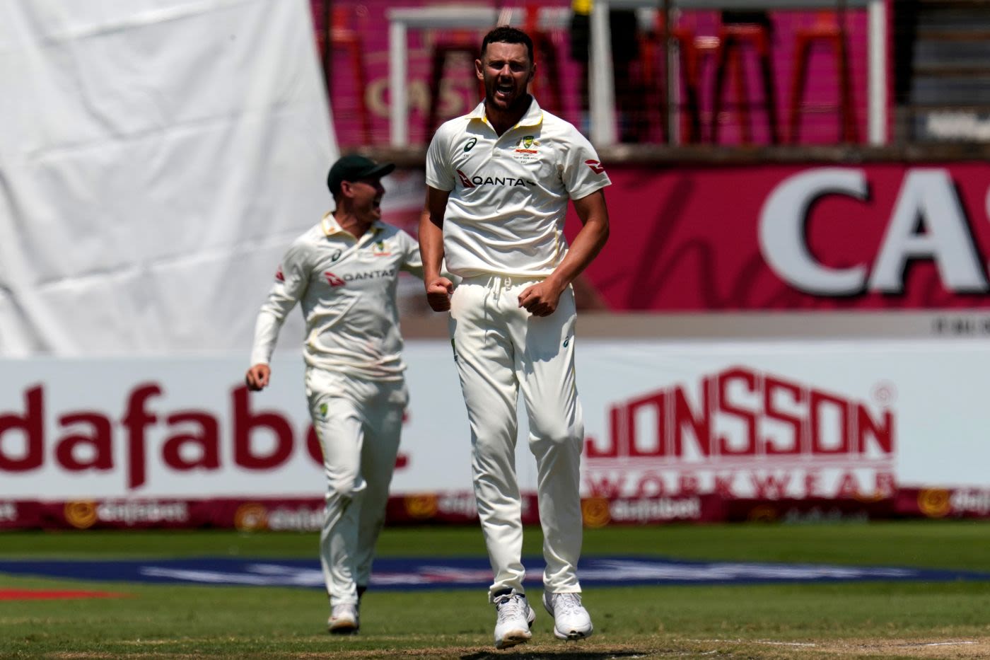 Josh Hazlewood took career-best figures of 6 for 49