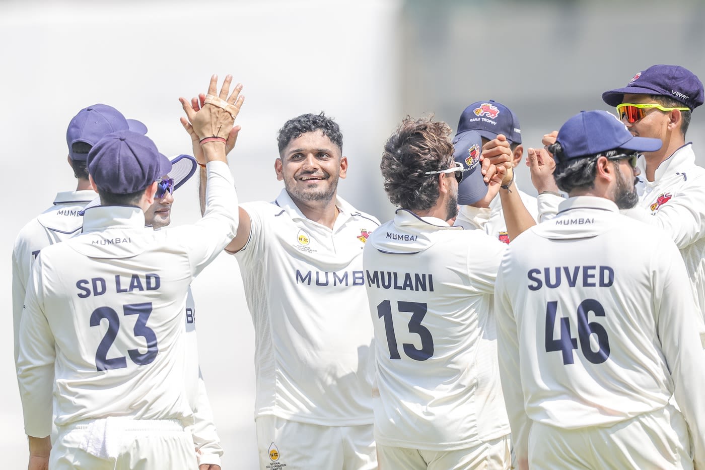 Tushar Deshpande picked up a match haul of seven wickets