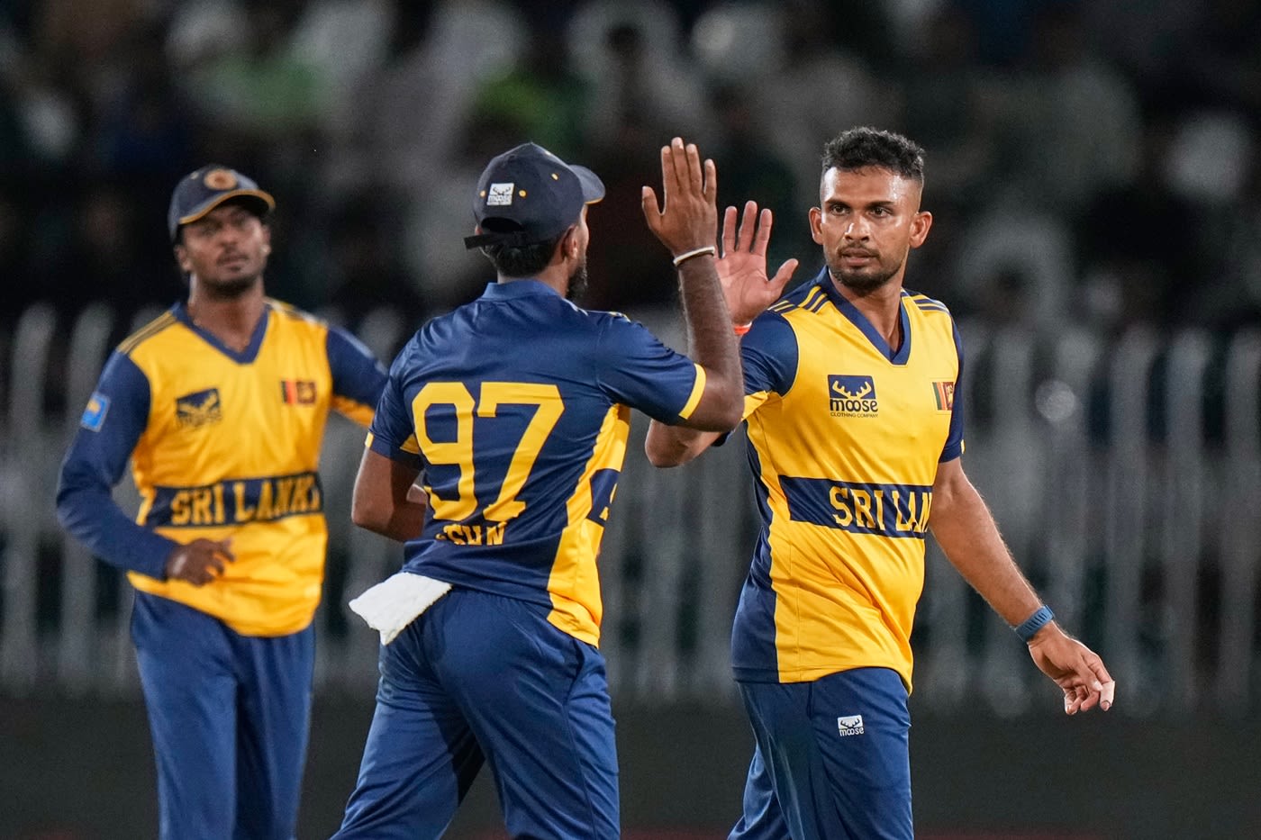 Dasun Shanaka stood out with 3 for 21