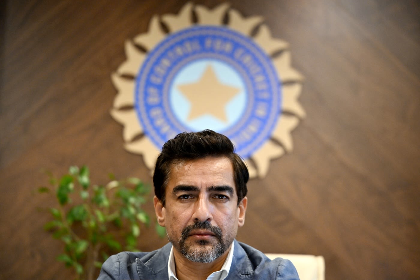 BCCI president Mithun Manhas in Srinagar