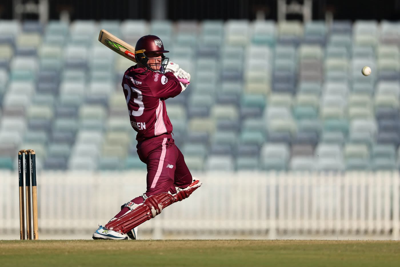 Hugh Weibgen made 103 from 83 balls