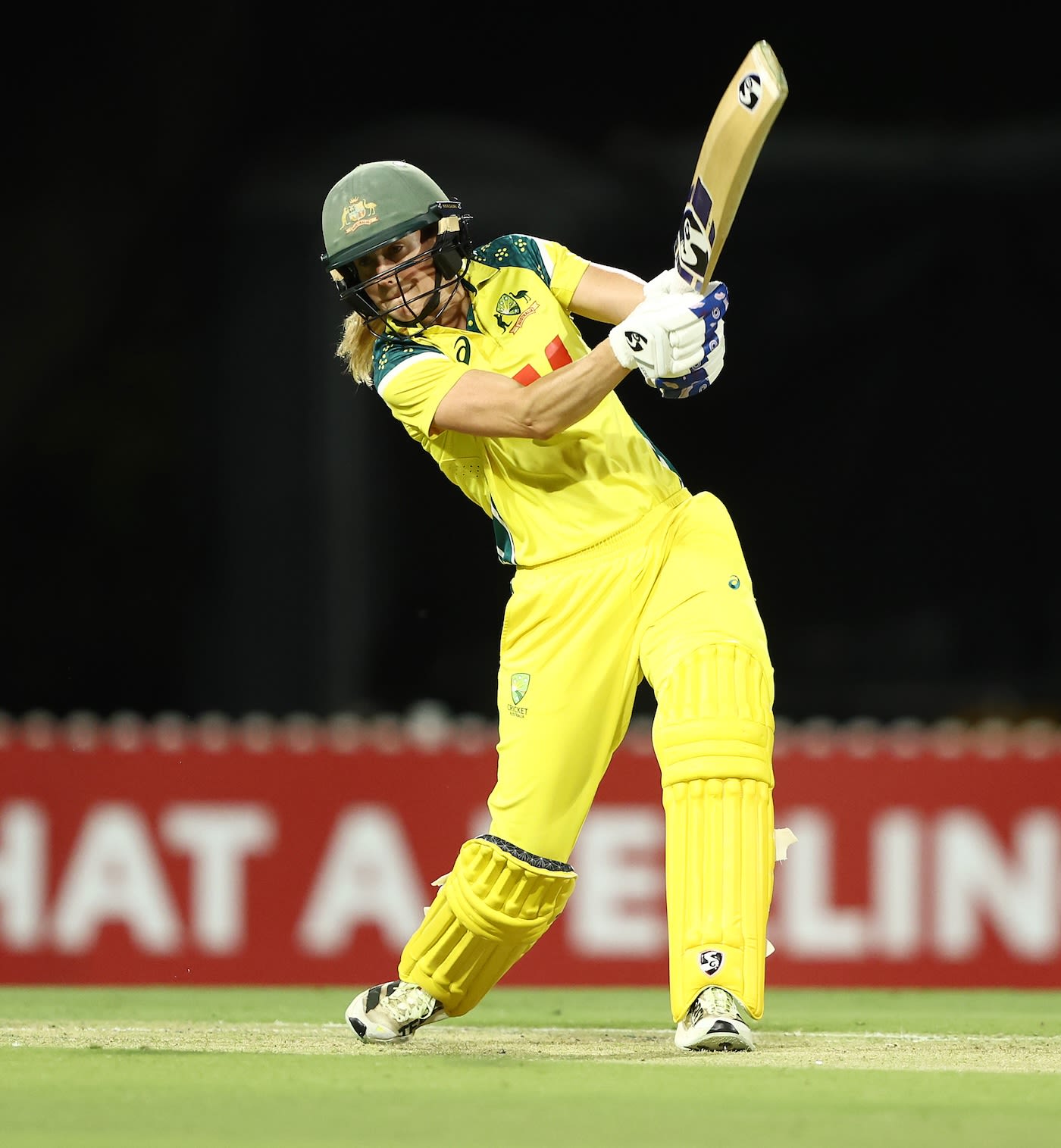 Ellyse Perry powers the ball away