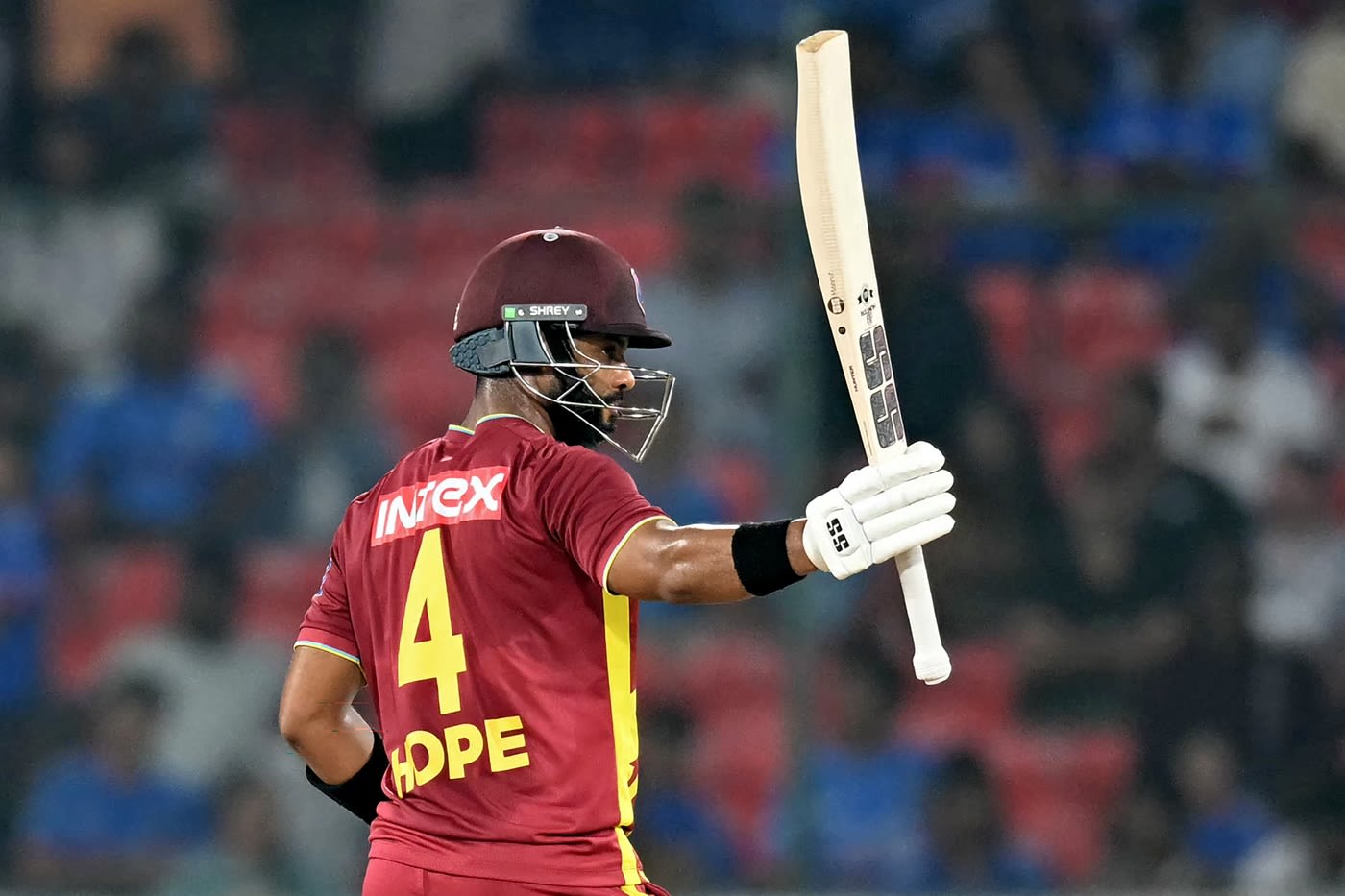 Shai Hope continued his prolific run of form with another fifty-plus score