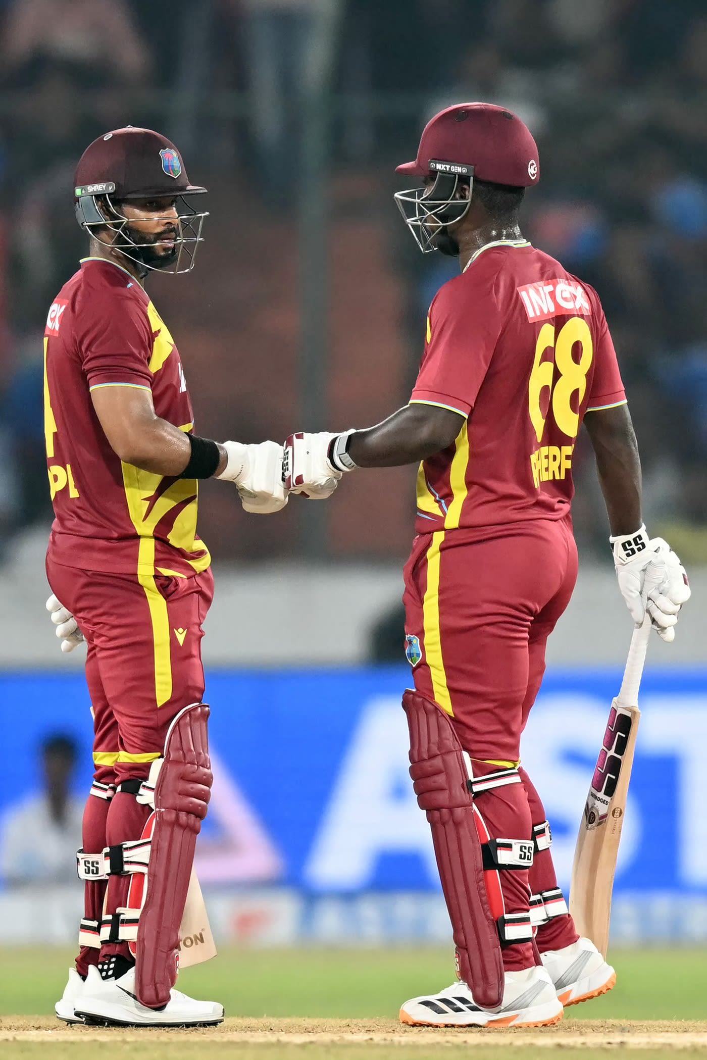 Shai Hope and Sherfane Rutherford put on another big stand