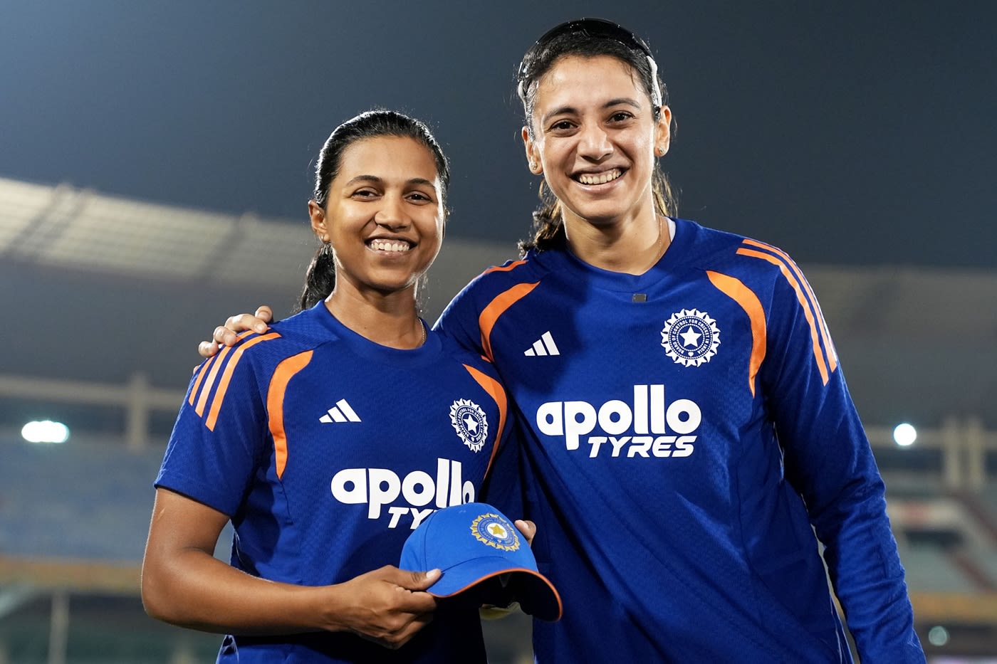 Niki Prasad got her T20I cap from Smriti Mandhana