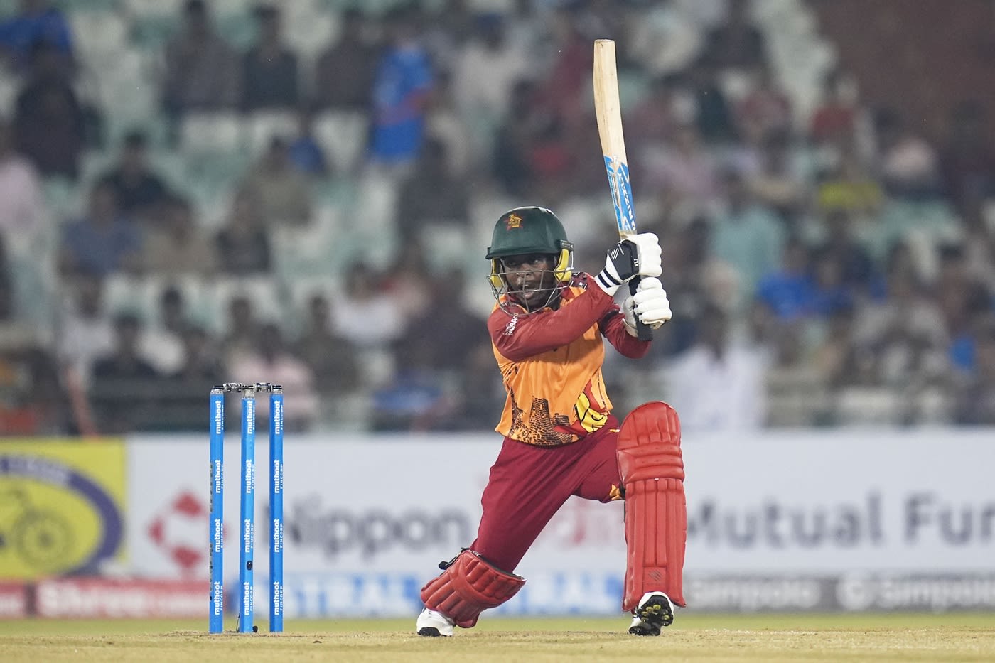 Modester Mupachikwa made a slow start to her innings