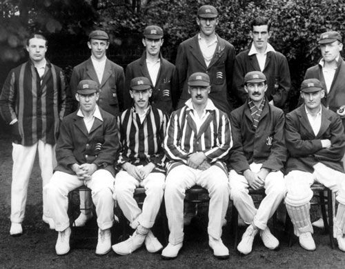 The Middlesex side that won the 1921 Championship