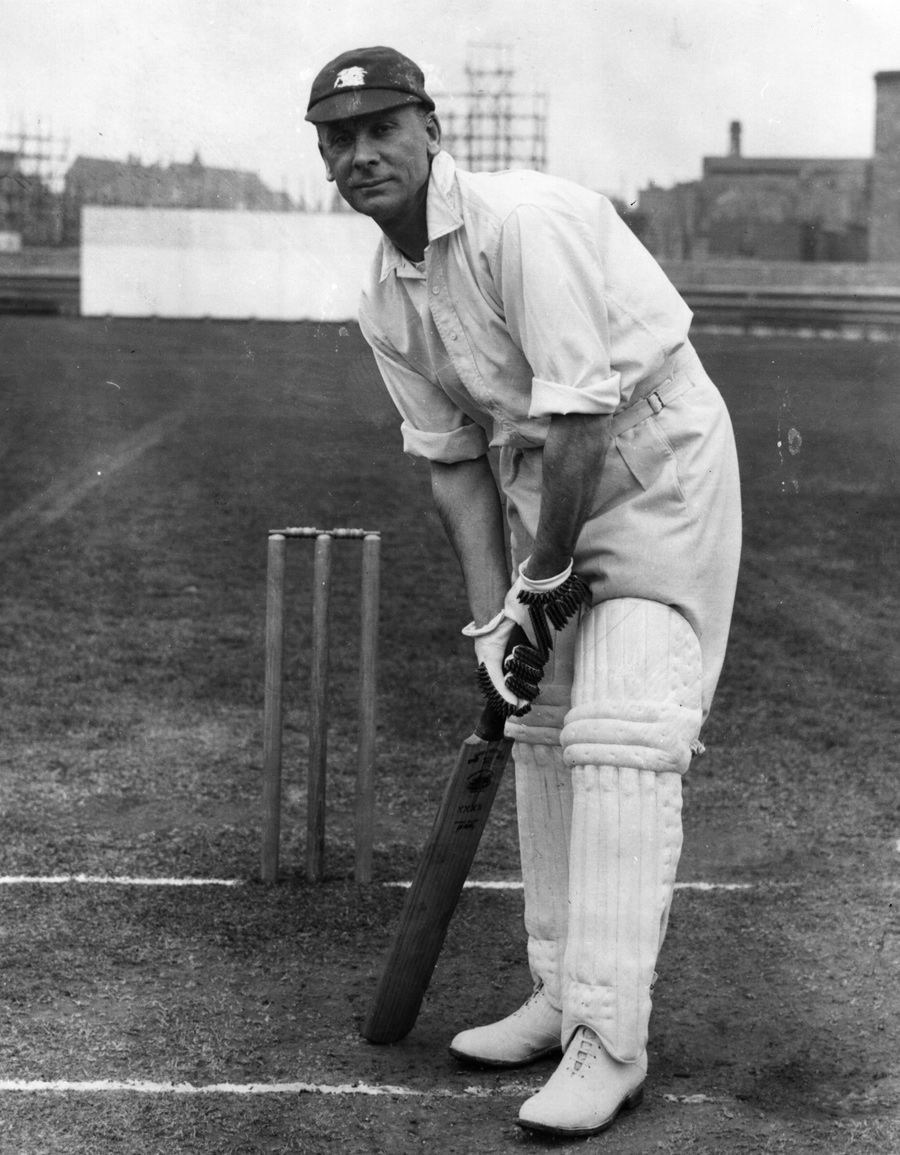 Jack Hobbs at the crease