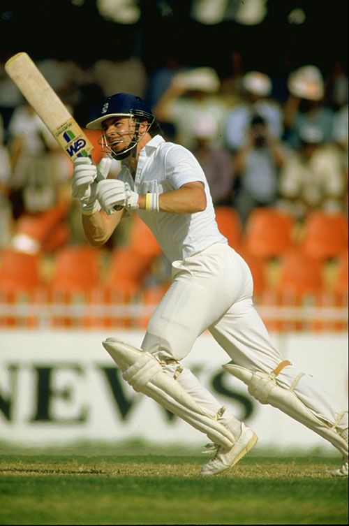 Tim Robinson plays the flick during a Sharjah ODI