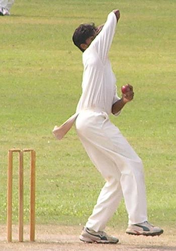 Sajeewa Weerakoon in action