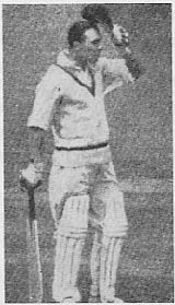 Les Ames reaches his hundred at Lord's in 1934