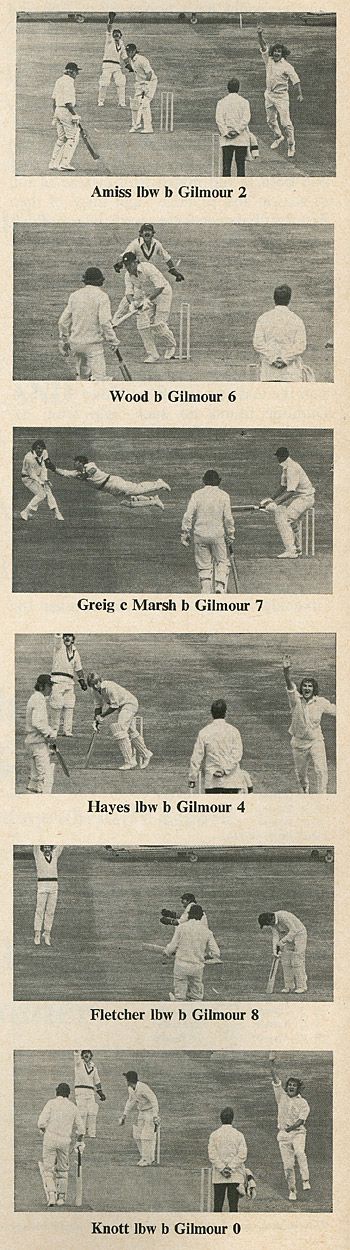 Gary Gilmour's remarkable 6 for 14