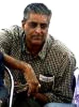 Indian national selector Sanjay Jagdale looks on