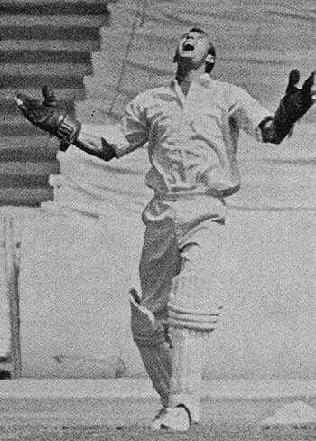 Denis Lindsay catches Keith Stackpole