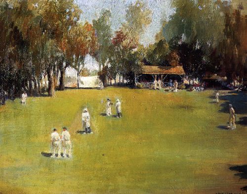 The Valley Of Peace, Christchurch, New Zealand by Arthur Mailey, 1961