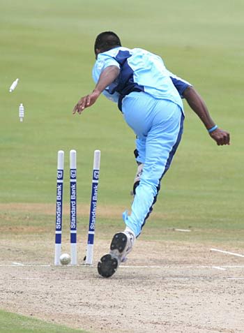 Brendon Reddy scores a direct hit