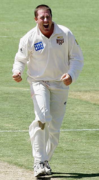 Daniel Doran is delighted at grabbing a wicket