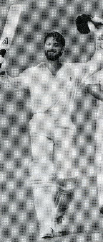 Graeme Fowler takes the plaudits on reaching his double hundred