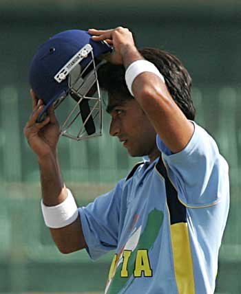 Mayank Tehlan takes a breather