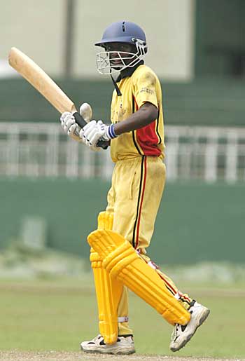 Emmanuel Nakaana, the youngest player in the Under-19 World Cup
