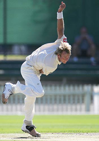 Gerard Denton chipped in with three wickets at Melbourne