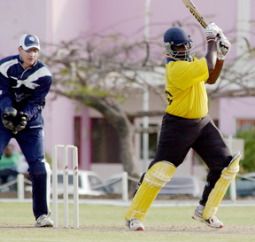 Shirley Clarke on his way to a hundred