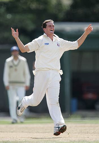 Lance Shaw rocked Wellington with a three-wicket burst
