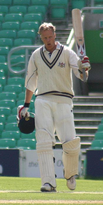 Phil Weston reaches his hundred