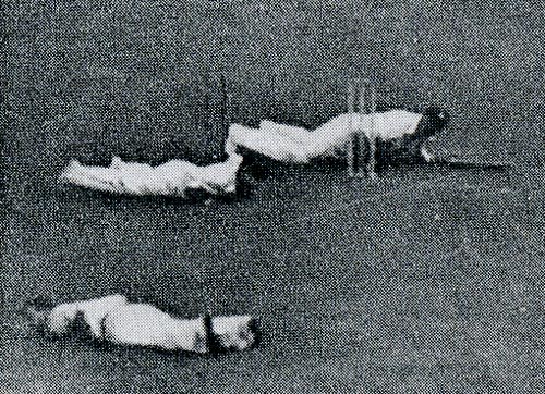 Jack Roberston takes over from a flying bomb