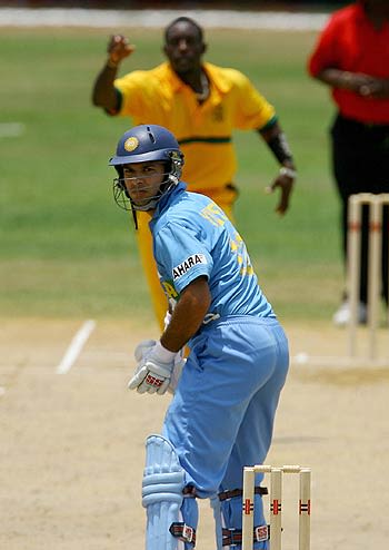 Yuvraj Singh falls to Jermaine Lawson