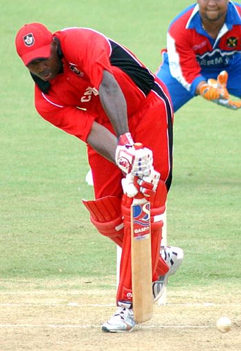 George Codrington on his way to 45 not out