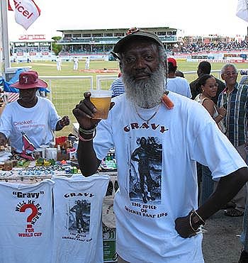Labon Kenneth Blackburn Leeweltine Buckonon Benjamin, or Gravy to the cricketing world