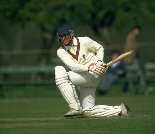 Peter Roebuck batting