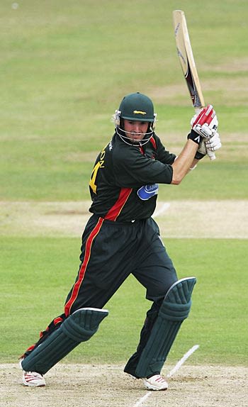 Paul Harrison stands tall and cuts hard