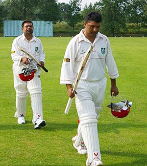 Qaiser Ali comes off after smacking 91 not out