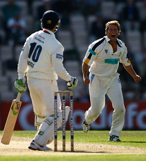 James Bruce removes Nathan Astle