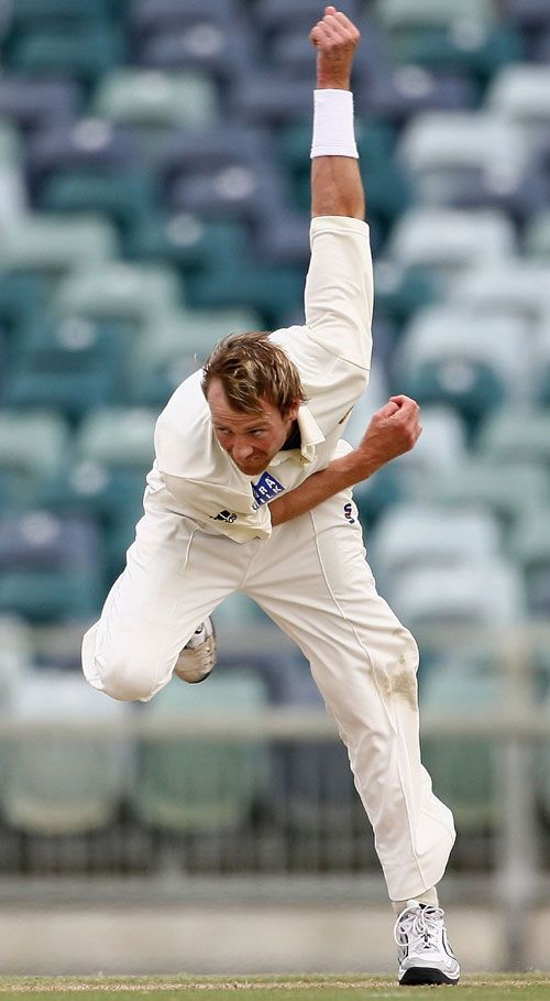 Gerard Denton fires one in