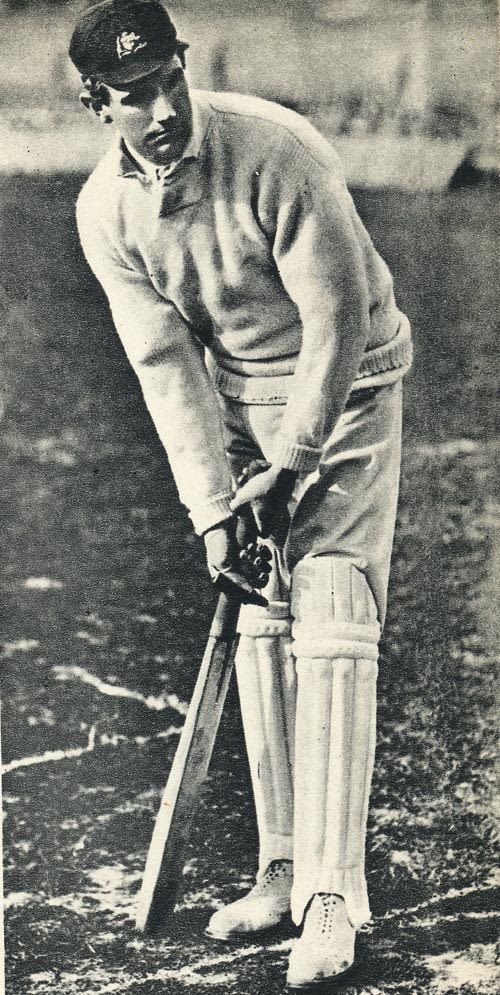 Monty Noble in a posed shot