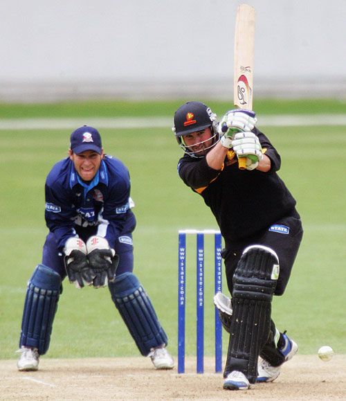 Michael Parlane on the attack