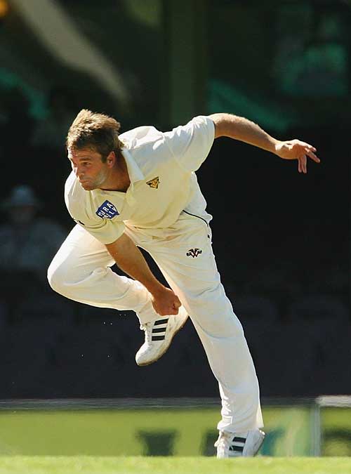 Shane Harwood claimed six New South Wales batsmen