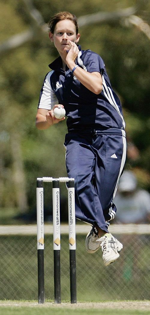 Julie Hunter in her delivery stride
