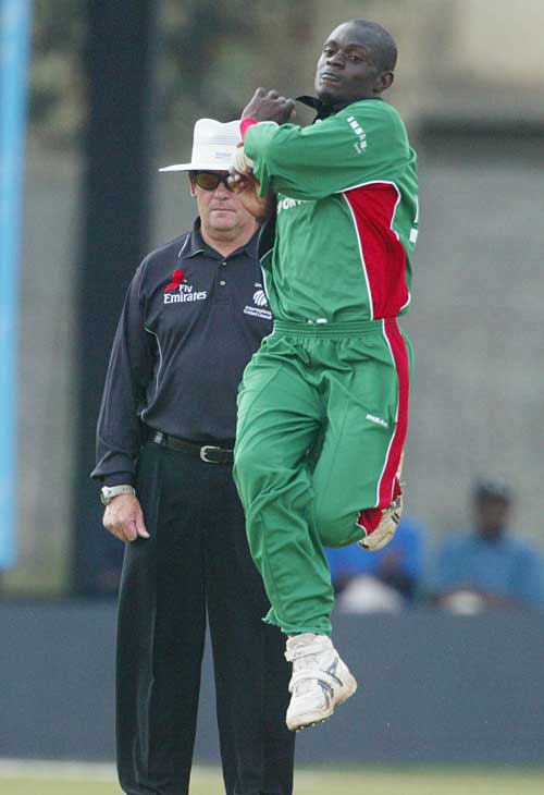 Lameck Onyango impressed with three wickets