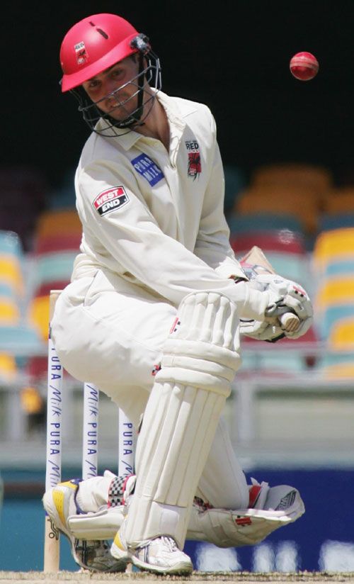 Jason Borgas sways out the way of a bouncer on his way to 38