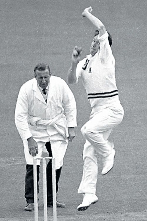 Tom Cartwright in action