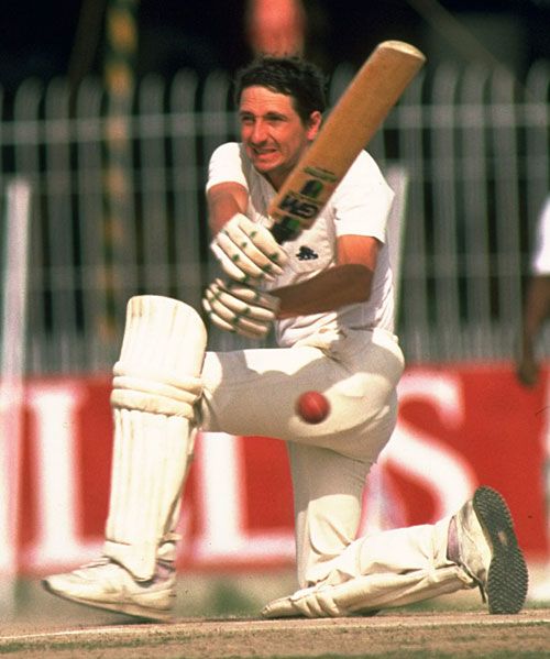 Derek Randall in action at Faisalabad