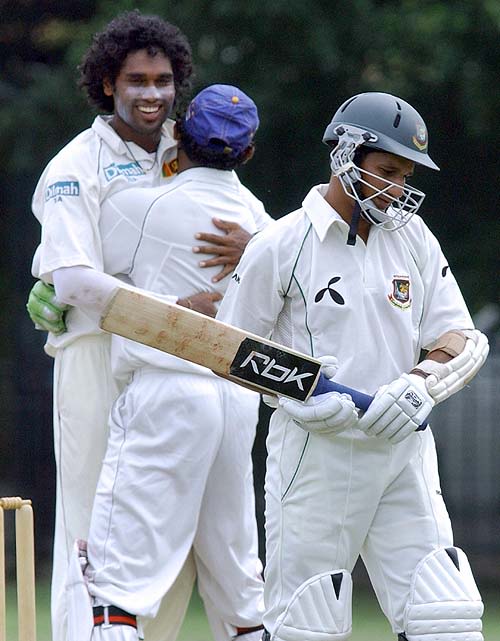 Habibul Bashar top scored for Bangladesh with 63