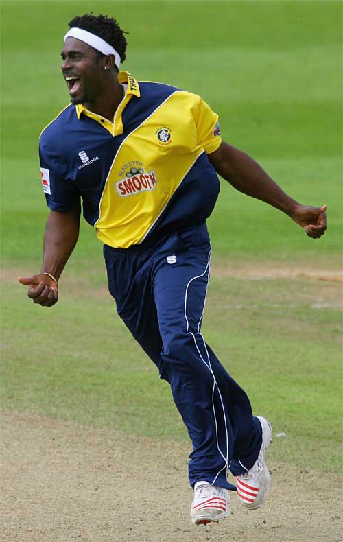 Of course he's smiling - Carl Greenidge cleaned up three