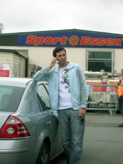 Ronnie Irani pictured near the Essex County Cricket Club in Clemsford