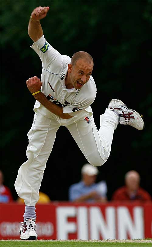 Jason Lewry took three wickets to cast Durham into gloom