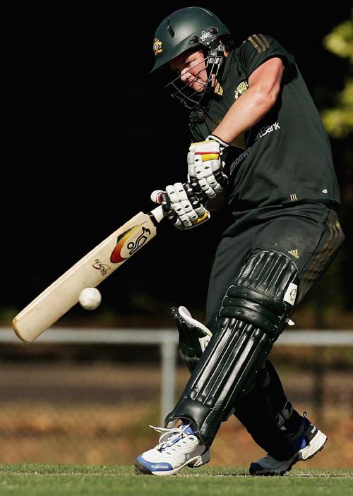 Kris Britt returned to the Australian side and starred in their one-run win with a 35-ball 39